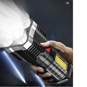 Powerlume-linterna martillo cargador multifuncional 6 en 1